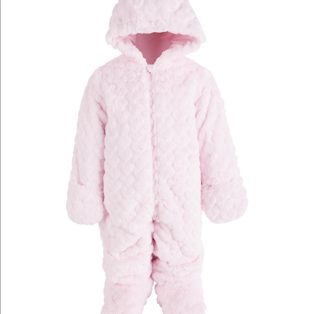 Baby Girl Plush Bunting